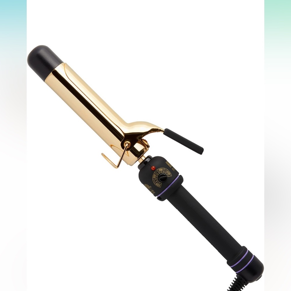 24K Gold 1-1/4 in. Curling iron by Hot Tools used in excellent condition